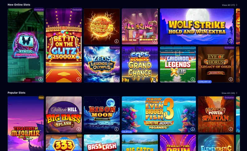 William Hill Casino login interface and authentication methods